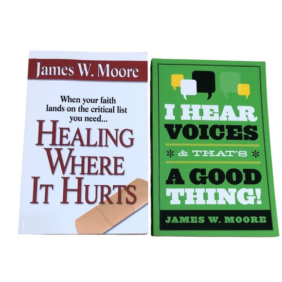 James W. Moore Books Lot of 8 Christian Inspirational Study Paperbacks Self Help - Picture 10 of 16